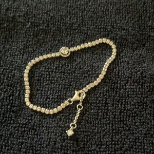 Pandora Silver Bracelet with Adjustable Closure